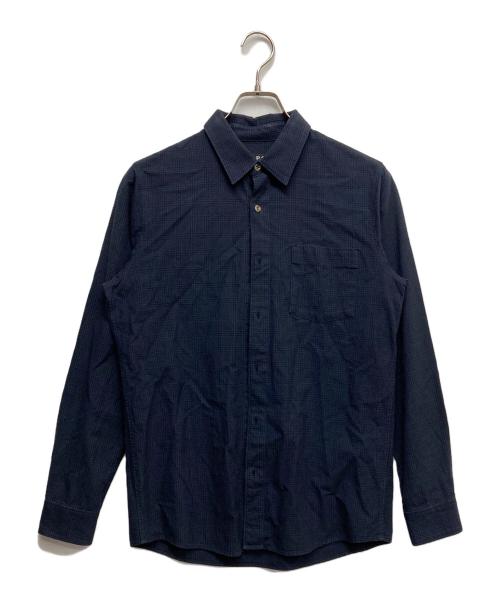 A.P.C.（アーペーセー）A.P.C. (アーペーセー) チェックシャツ ネイビー サイズ:XSの古着・服飾アイテム