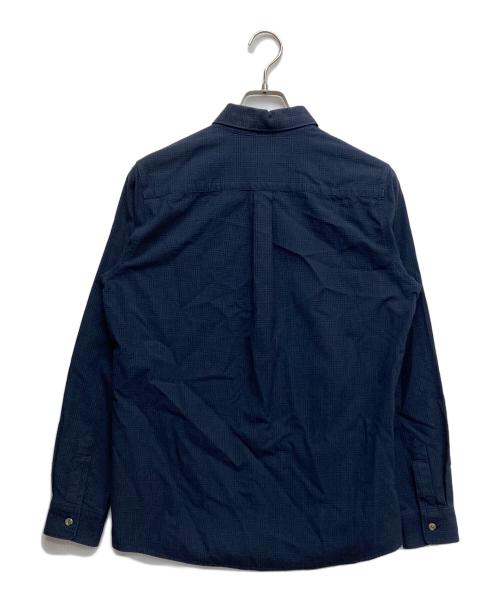 A.P.C.（アーペーセー）A.P.C. (アーペーセー) チェックシャツ ネイビー サイズ:XSの古着・服飾アイテム