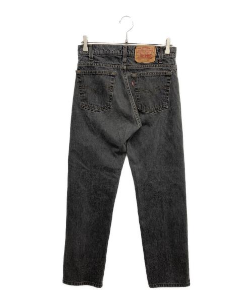 LEVI'S（リーバイス）LEVI'S (リーバイス) 先染め505デニムパンツ ブラック サイズ: 78.5cm (W31)の古着・服飾アイテム