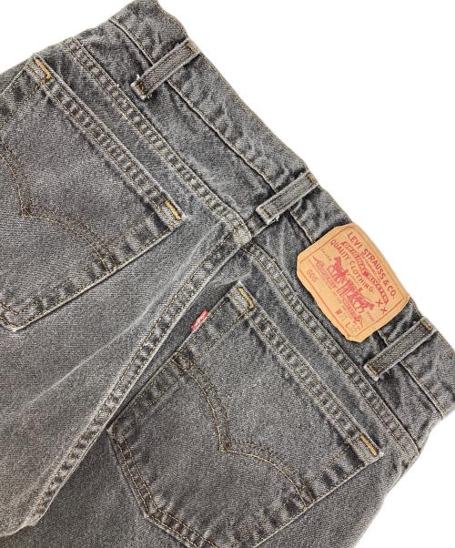 LEVI'S（リーバイス）LEVI'S (リーバイス) 先染め505デニムパンツ ブラック サイズ: 78.5cm (W31)の古着・服飾アイテム