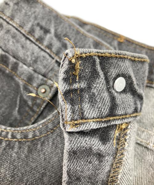 LEVI'S（リーバイス）LEVI'S (リーバイス) 先染め505デニムパンツ ブラック サイズ: 78.5cm (W31)の古着・服飾アイテム