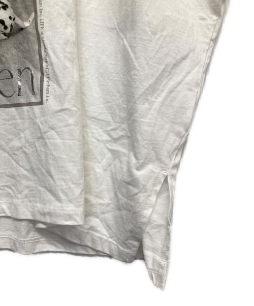 JOURNAL STANDARD（ジャーナルスタンダード）JOURNAL STANDARD (ジャーナルスタンダード) プリントTシャツ ホワイト サイズ:Fの古着・服飾アイテム