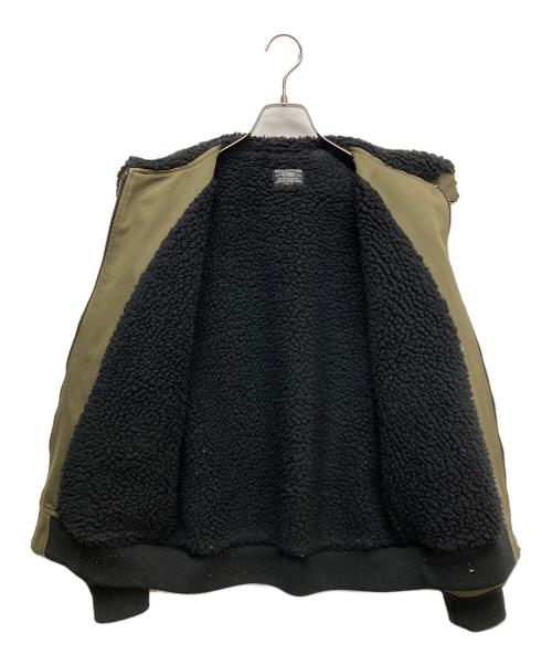 CRIMIE（クライミー）CRIMIE (クライミー) 裏ボアミリタリージャケット グリーン サイズ:Mの古着・服飾アイテム