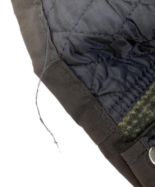 Schott（ショット）Schott (ショット) LEATHER YOKE MOUNTAIN JACKET ブラック サイズ:Sの古着・服飾アイテム