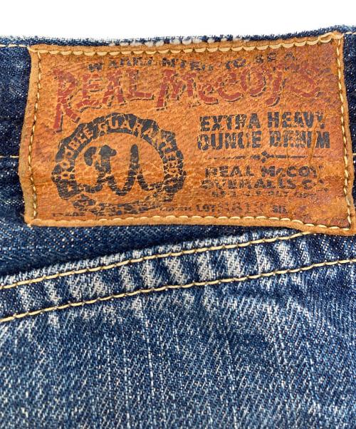 THE REAL McCOY'S（ザ・リアルマッコイズ）THE REAL McCOY'S (ザ・リアルマッコイズ) デニムパンツ インディゴ サイズ:不明（印字消え）の古着・服飾アイテム