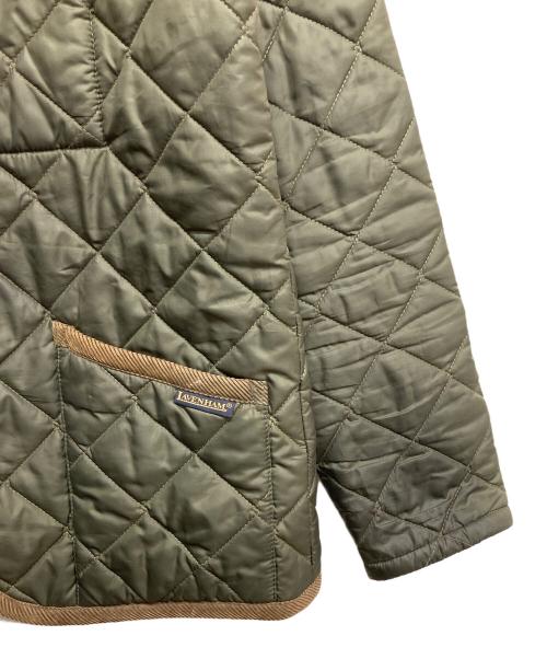 LAVENHAM（ラベンハム）LAVENHAM (ラベンハム) キルティングジャケット カーキ サイズ:38の古着・服飾アイテム