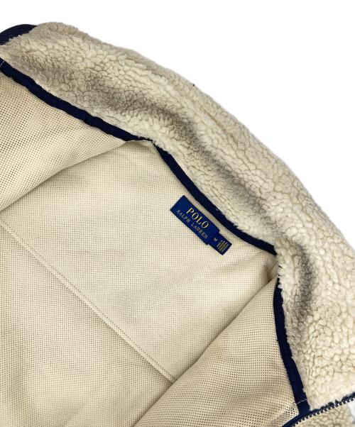 POLO RALPH LAUREN（ポロ・ラルフローレン）POLO RALPH LAUREN (ポロ・ラルフローレン) ボアジャケット ベージュ サイズ:Mの古着・服飾アイテム
