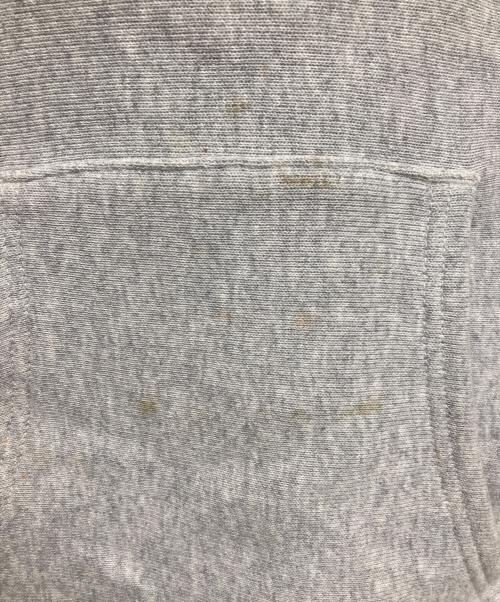 Champion（チャンピオン）Champion (チャンピオン) stussy (ステューシー) ロゴリバースウィーブパーカー グレー サイズ:Lの古着・服飾アイテム