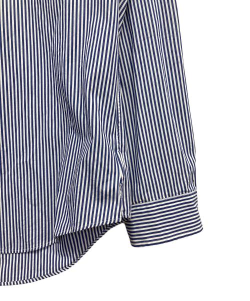 POLO RALPH LAUREN（ポロ・ラルフローレン）POLO RALPH LAUREN (ポロ・ラルフローレン) ストライプシャツ ブルー サイズ:Lの古着・服飾アイテム