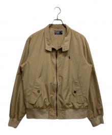 POLO RALPH LAUREN（ポロ・ラルフローレン）の古着「ナイロンスイングトップ」｜ベージュ