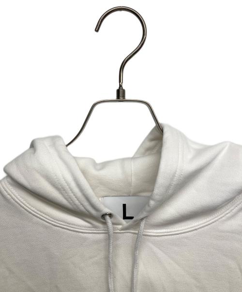 FRAGMENTS（フラグメント）FRAGMENTS (フラグメント) ORPHANSプリントプルオーバーパーカー ホワイト サイズ:Lの古着・服飾アイテム