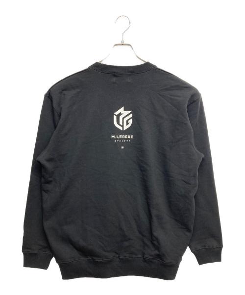 FRAGMENTS（フラグメント）FRAGMENTS (フラグメント) M.LEAGUE ORPHANS プリントスウェット ブラック サイズ:Lの古着・服飾アイテム