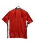 adidas (アディダス) ゲームスナップtシャツ レッド サイズ:L：5000円