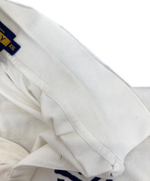 Rugby Ralph Lauren（ラグビーラルフローレン）Rugby Ralph Lauren (ラグビーラルフローレン) ポロシャツ ホワイト サイズ:XXLの古着・服飾アイテム