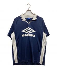 UMBRO（アンブロ）の古着「ロゴゲームシャツ」｜ネイビー