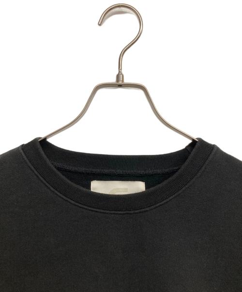 gadid anoniem（ガディッド アノニム）gadid anoniem (ガディッド アノニム) クルーネックスウェット ブラック サイズ:FREEの古着・服飾アイテム