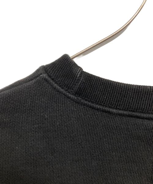 gadid anoniem（ガディッド アノニム）gadid anoniem (ガディッド アノニム) クルーネックスウェット ブラック サイズ:FREEの古着・服飾アイテム