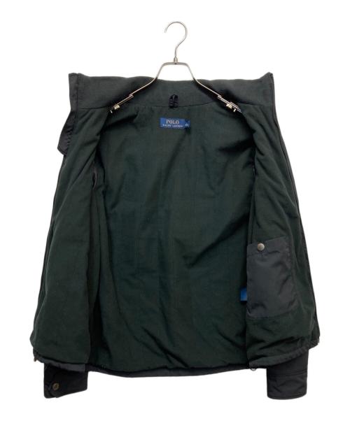 POLO RALPH LAUREN（ポロ・ラルフローレン）POLO RALPH LAUREN (ポロ・ラルフローレン) スタンドカラージャケット ブラック サイズ:Mの古着・服飾アイテム