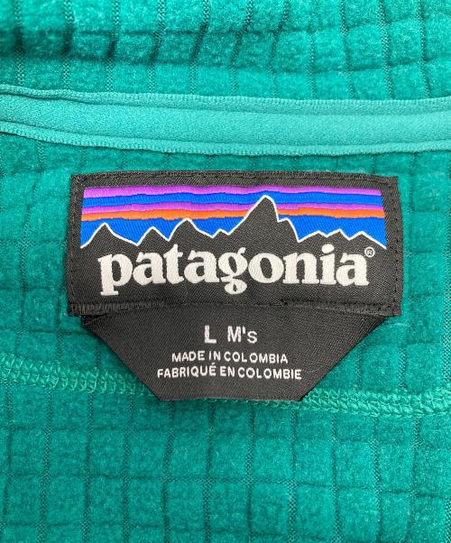 Patagonia（パタゴニア）Patagonia (パタゴニア) R1 ハーフジップ プルオーバー グリーン サイズ:Lの古着・服飾アイテム