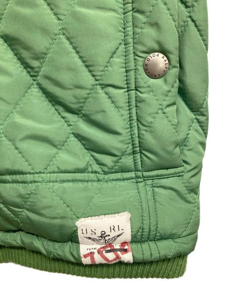 POLO RALPH LAUREN（ポロ・ラルフローレン）POLO RALPH LAUREN (ポロ・ラルフローレン) キルティングジャケット グリーン サイズ:XLの古着・服飾アイテム