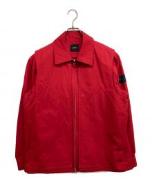 SYU.HOMME/FEMM（シュウオムフェム）の古着「Docking vest shirts」｜レッド