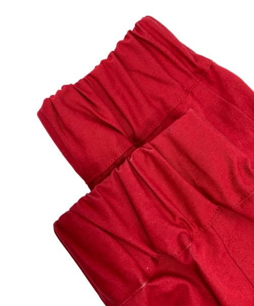 SYU.HOMME/FEMM（シュウオムフェム）SYU.HOMME/FEMM (シュウオムフェム) Docking vest shirts レッド サイズ:2の古着・服飾アイテム