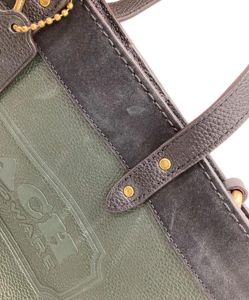 COACH（コーチ）COACH (コーチ) フィールドトート 30 グリーンの古着・服飾アイテム
