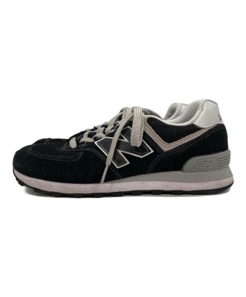 NEW BALANCE（ニューバランス）NEW BALANCE (ニューバランス) ML574EGK ブラック サイズ:24ｃｍの古着・服飾アイテム