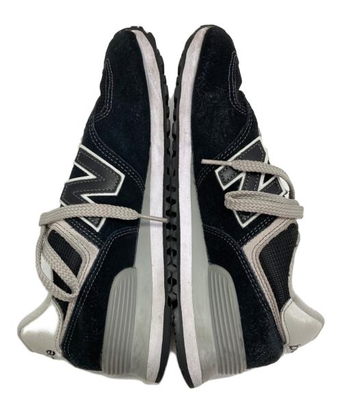 NEW BALANCE（ニューバランス）NEW BALANCE (ニューバランス) ML574EGK ブラック サイズ:24ｃｍの古着・服飾アイテム