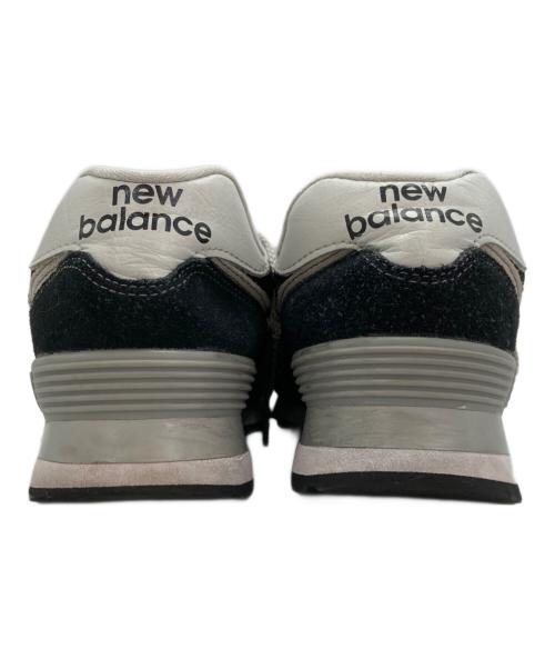 NEW BALANCE（ニューバランス）NEW BALANCE (ニューバランス) ML574EGK ブラック サイズ:24ｃｍの古着・服飾アイテム
