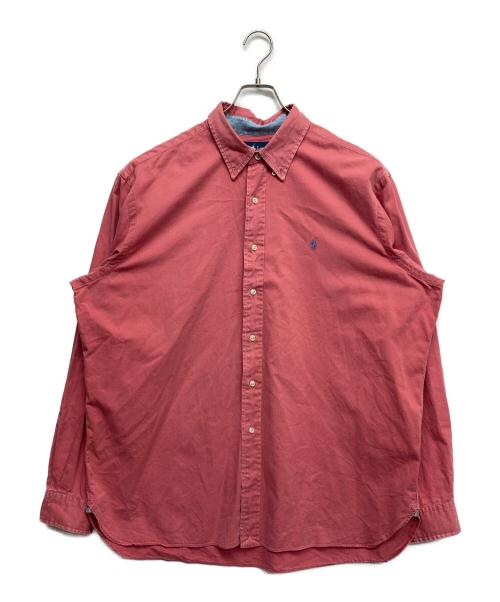 RALPH LAUREN（ラルフローレン）RALPH LAUREN (ラルフローレン) ボタンダウンシャツ レッド サイズ:XXLの古着・服飾アイテム