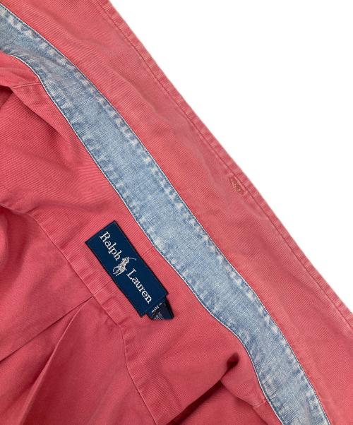 RALPH LAUREN（ラルフローレン）RALPH LAUREN (ラルフローレン) ボタンダウンシャツ レッド サイズ:XXLの古着・服飾アイテム