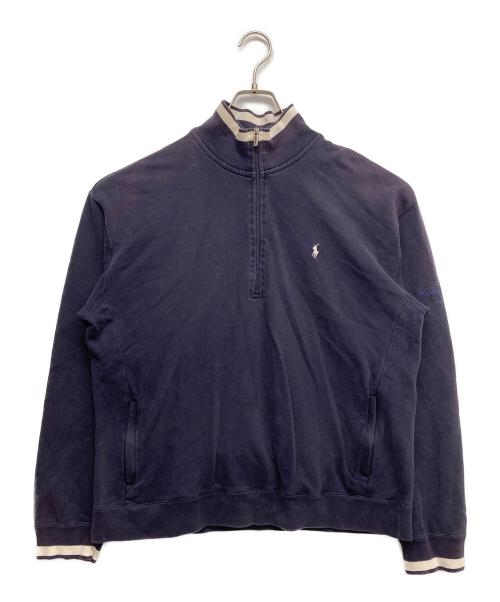 Ralph Lauren GOLF（ラルフローレン ゴルフ）RALPH LAUREN GOLF (ラルフローレン ゴルフ) ハーフジップスウェット ネイビー サイズ:XLの古着・服飾アイテム
