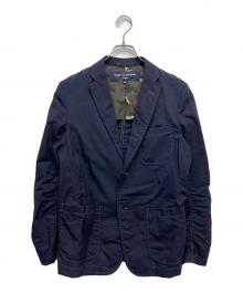 COMME des GARCONS HOMME（コムデギャルソン オム）の古着「4Bシングルテーラードジャケット」｜ネイビー