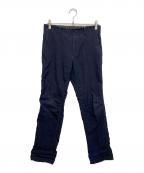 COMME des GARCONS HOMMEコムデギャルソン オム）の古着「ウールテーパードパンツ」｜ネイビー