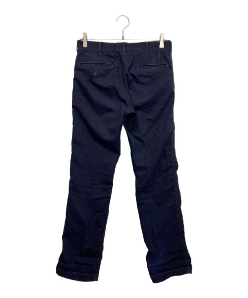 COMME des GARCONS HOMME（コムデギャルソン オム）COMME des GARCONS HOMME (コムデギャルソン オム) ウールテーパードパンツ ネイビー サイズ:XSの古着・服飾アイテム