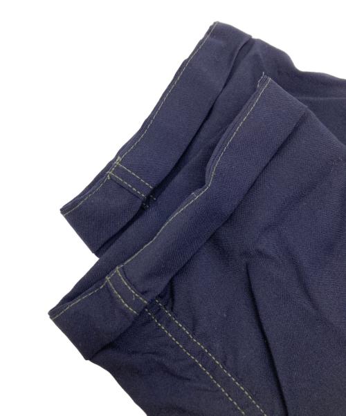 COMME des GARCONS HOMME（コムデギャルソン オム）COMME des GARCONS HOMME (コムデギャルソン オム) ウールテーパードパンツ ネイビー サイズ:XSの古着・服飾アイテム