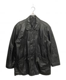 古着（フルギ）の古着「カウレザージャケット」｜ブラック