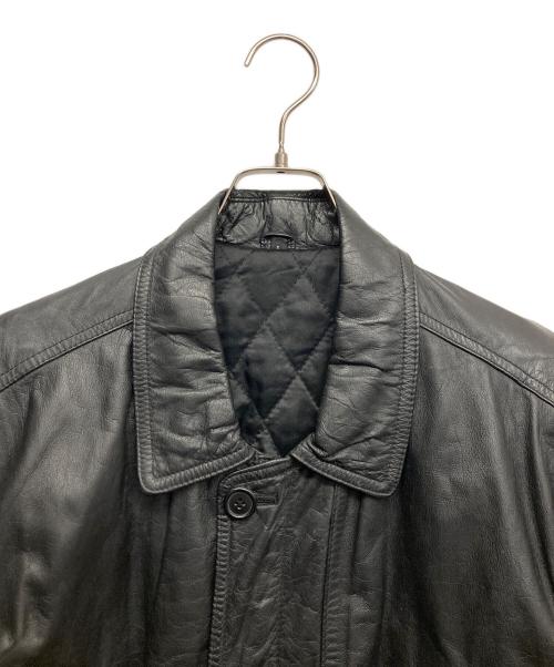 古着（フルギ）古着 (フルギ) カウレザージャケット ブラック サイズ:Lの古着・服飾アイテム