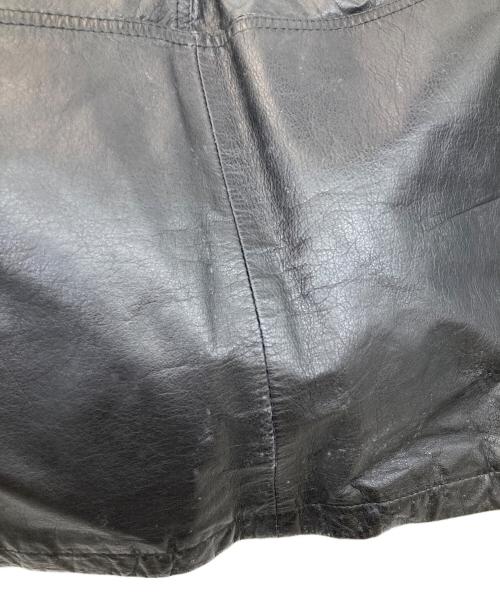 古着（フルギ）古着 (フルギ) カウレザージャケット ブラック サイズ:Lの古着・服飾アイテム