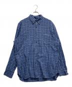 RALPH LAURENラルフローレン）の古着「チェックシャツ」｜ブルー