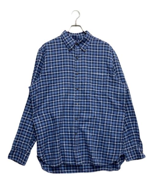 RALPH LAUREN（ラルフローレン）RALPH LAUREN (ラルフローレン) チェックシャツ ブルー サイズ:XLの古着・服飾アイテム