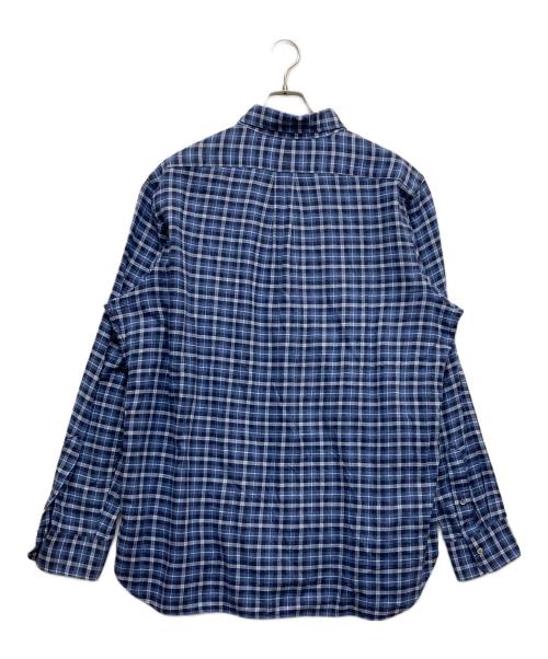 RALPH LAUREN（ラルフローレン）RALPH LAUREN (ラルフローレン) チェックシャツ ブルー サイズ:XLの古着・服飾アイテム