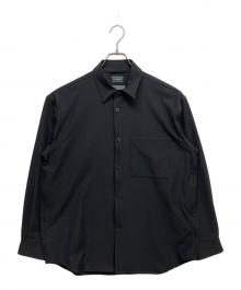 green label relaxing（グリーンレーベルリラクシング）の古着「FREE LITCH シャツジャケット」｜ブラック