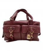 COLE HAANコールハーン）の古着「AVERY SMALL HOBO 2WAYショルダーバッグ」｜レッド