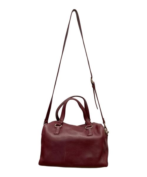 COLE HAAN（コールハーン）COLE HAAN (コールハーン) AVERY SMALL HOBO 2WAYショルダーバッグ レッドの古着・服飾アイテム