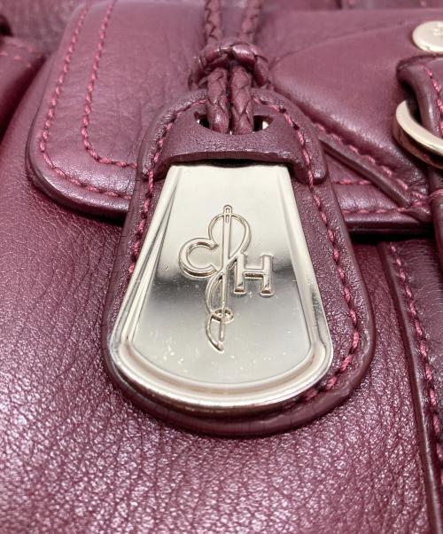 COLE HAAN（コールハーン）COLE HAAN (コールハーン) AVERY SMALL HOBO 2WAYショルダーバッグ レッドの古着・服飾アイテム