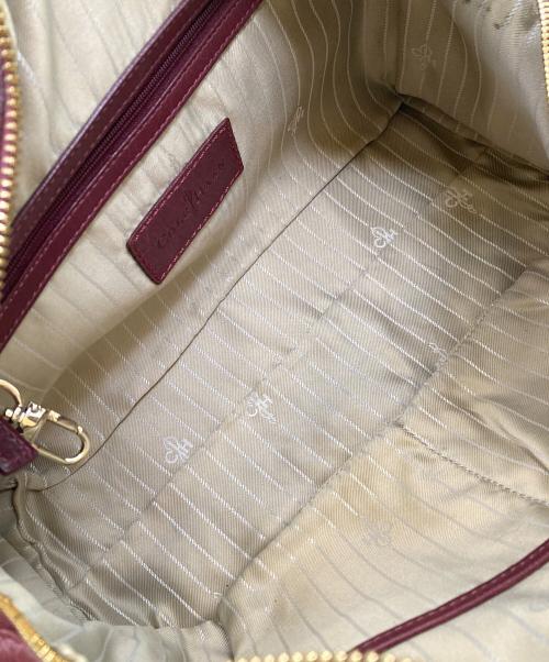 COLE HAAN（コールハーン）COLE HAAN (コールハーン) AVERY SMALL HOBO 2WAYショルダーバッグ レッドの古着・服飾アイテム