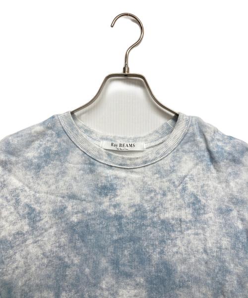 RAY BEAMS（レイ ビームス）RAY BEAMS (レイ ビームス) スプレープリントスウェット ブルー サイズ:無しの古着・服飾アイテム