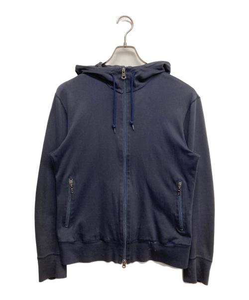 theory（セオリー）theory (セオリー) ジップアップパーカー ネイビー サイズ:40の古着・服飾アイテム